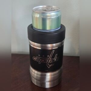 Washington Capitals Stainless Steel Insulated Slim Can Cooler Coozy